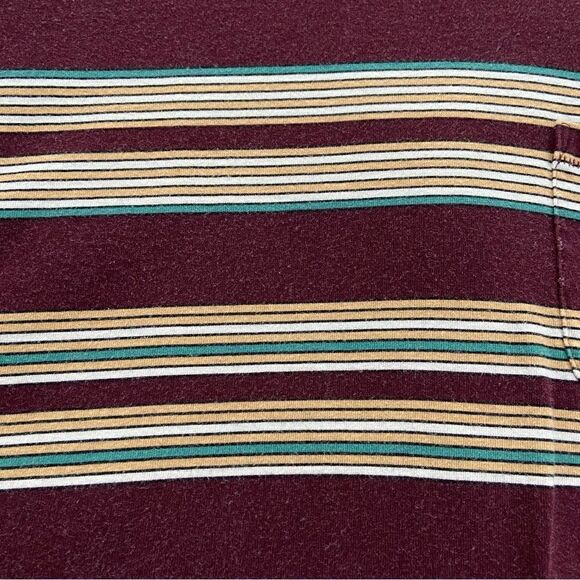 PacSun Striped Crewneck Long Sleeve Shirt Vintage Y2K Preppy‎ Size XL - Picture 9 of 10